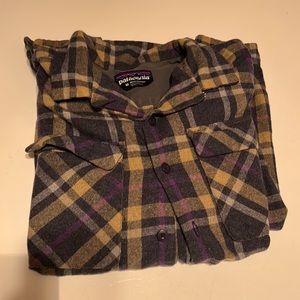 Mens medium patagonia flannel